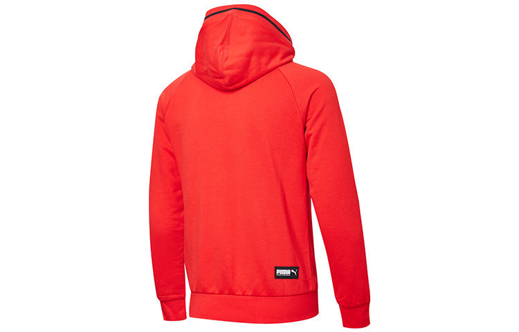 PUMA Athletics Logo Hoodie 'Red' 844128-11