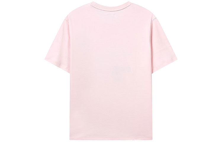 (WMNS) FILA Dolphin Printing Casual Sports Short Sleeve Pink F51W128107F-PK