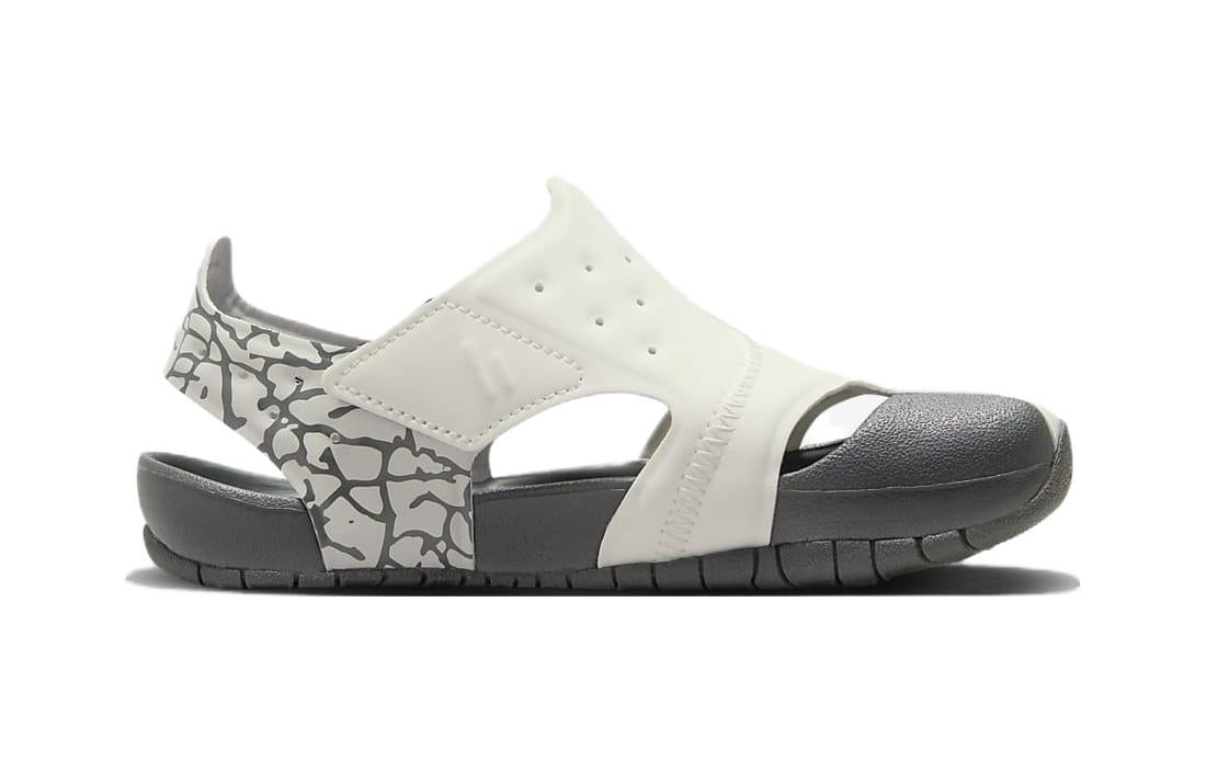 (PS) Air Jordan Flare Sandals 'Sail Iron Grey' CI7849-100