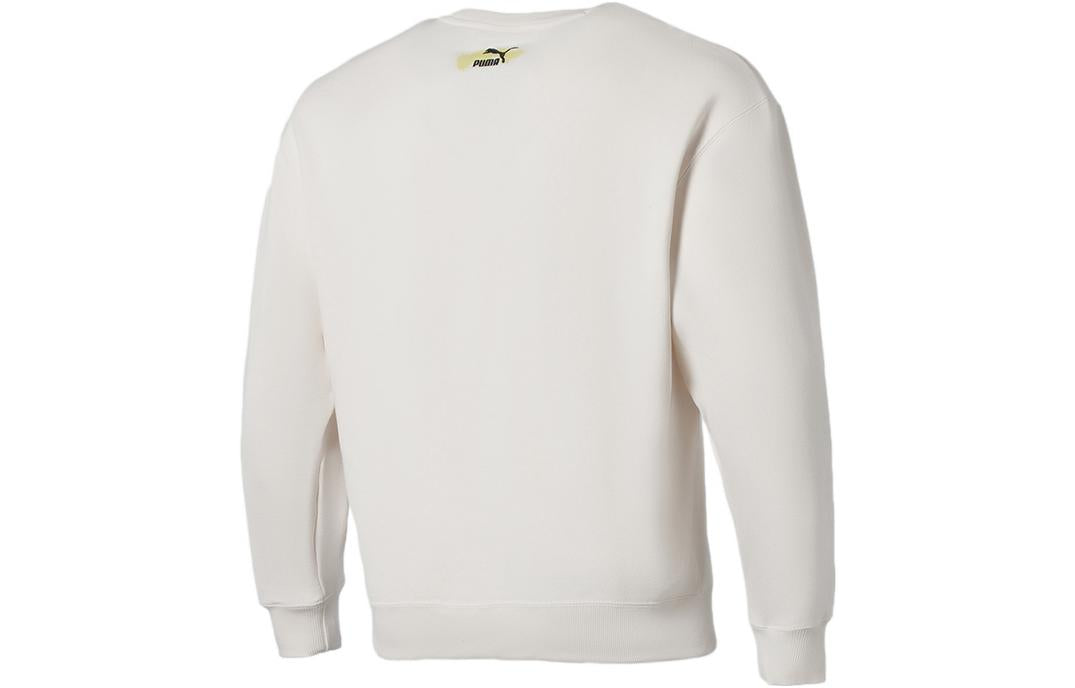 PUMA Logo International Sportswear Sweatshirt 'White' 536303-65