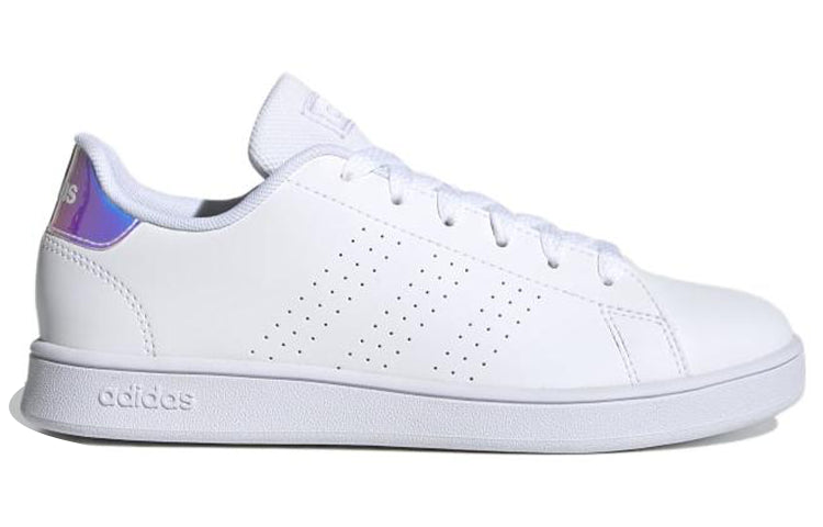 (PS) adidas Advantage Shoes 'Cloud White Silver Metallic' FY4624
