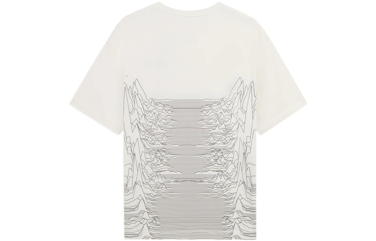 Li-Ning Mountain Graphic T-shirt 'White' AHSS134-1