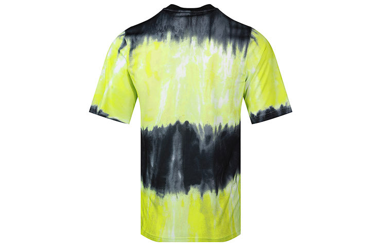 Nike Training Sports Jersey Round Neck Loose Short Sleeve Yellow CK5573-010