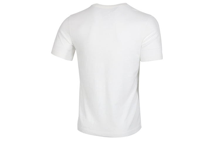 Nike Sportswear Heritage Alphabet Logo Printing Short Sleeve White CK2382-133