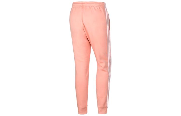 adidas originals Sst Tp Solid Color Straight Sports Pants Pink DP7702