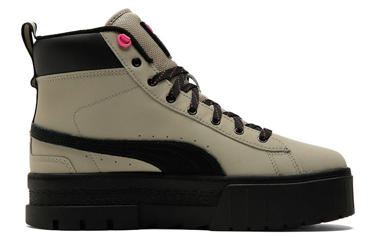 (WMNS) PUMA Mayze Mid Wtr Sneakers Khaki 381888-01