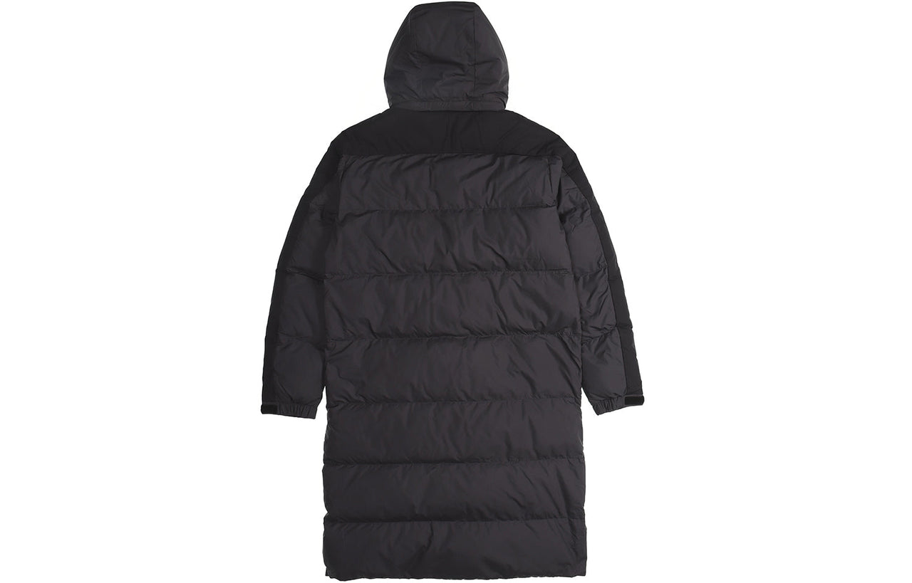 adidas 3ST Long Coat Sports Hooded Down Jacket Men Black GF0070