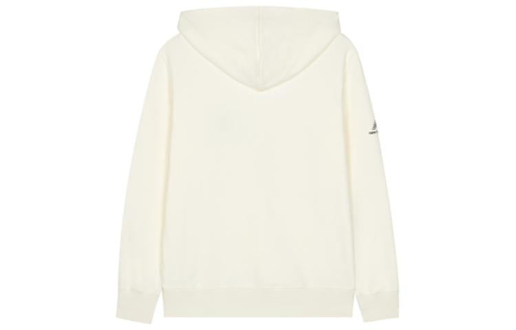 New Balance Logo Print Sweatshirt Hoodie 'White' AMT23336-CIC