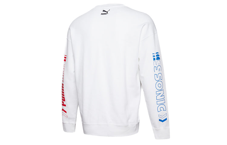 PUMA x SEGA Sweater 'White Blue' 598104-02