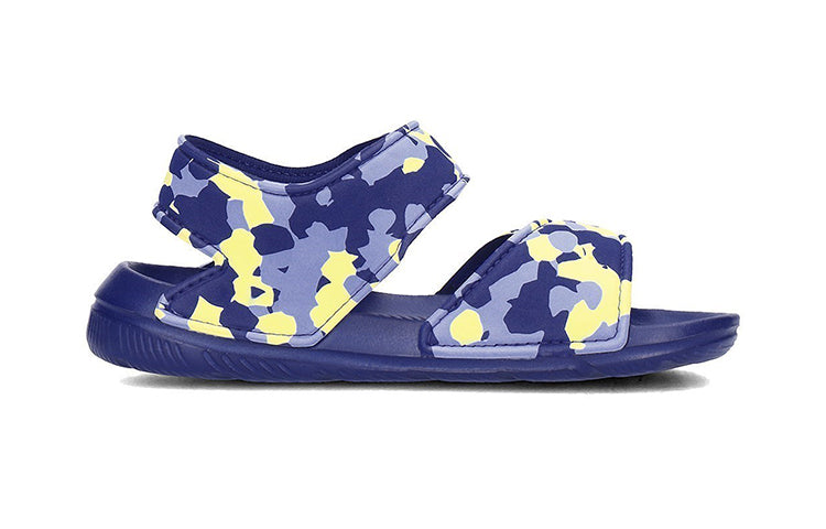 (PS) adidas Altaswim Cozy Wear-Resistant Blue Sandals 'Blue Yellow' DA9663