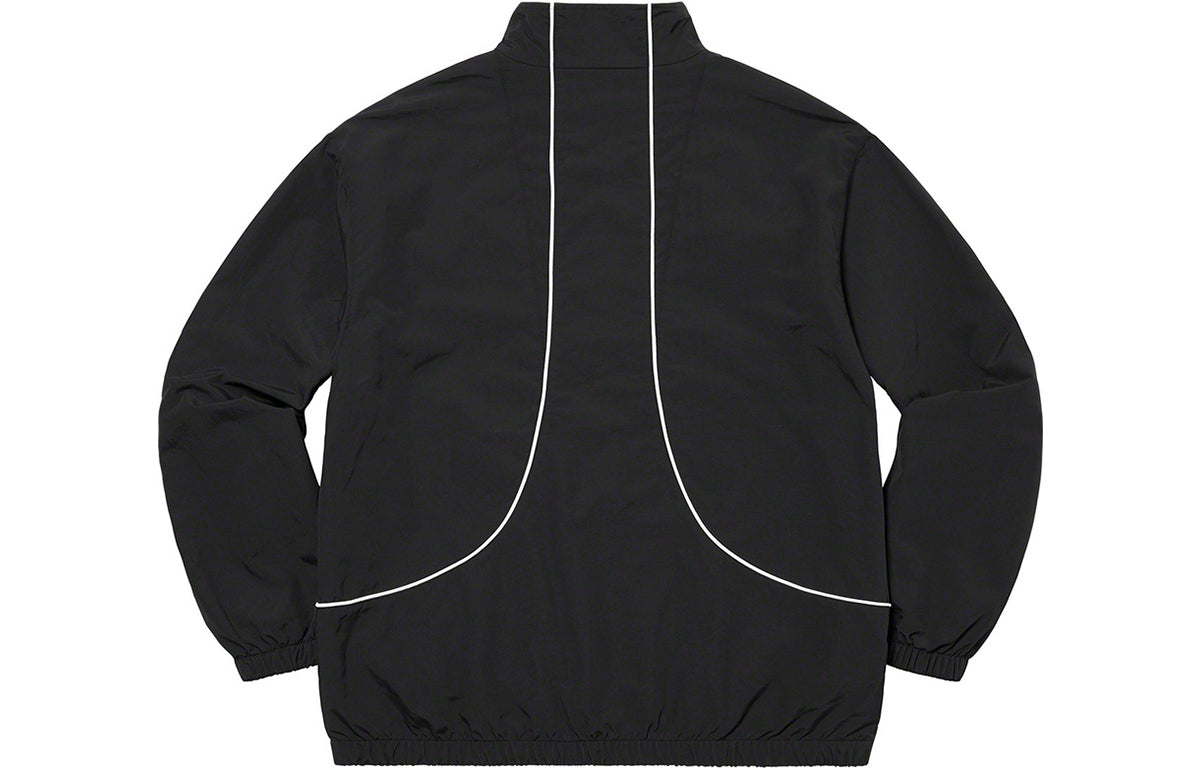 Supreme Piping Track Jacket 'Black White' SUP-FW20-041