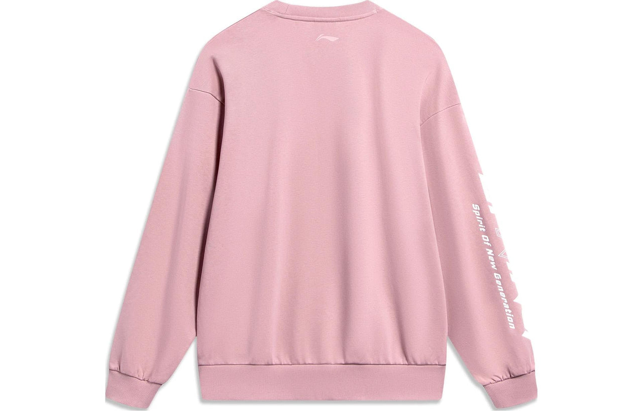 Li-Ning Graphic Sweatshirt 'Pink' AWDT607-5