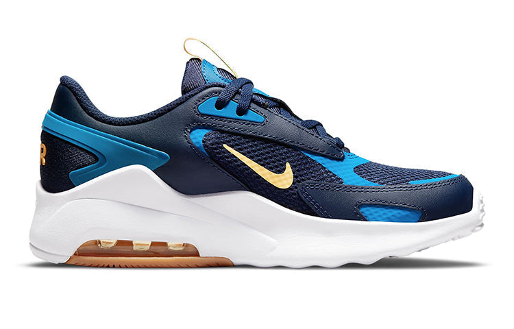 (GS) Nike Air Max Bolt Breathable Non-Slip Wear-resistant Low Tops Deep Blue CW1626-401