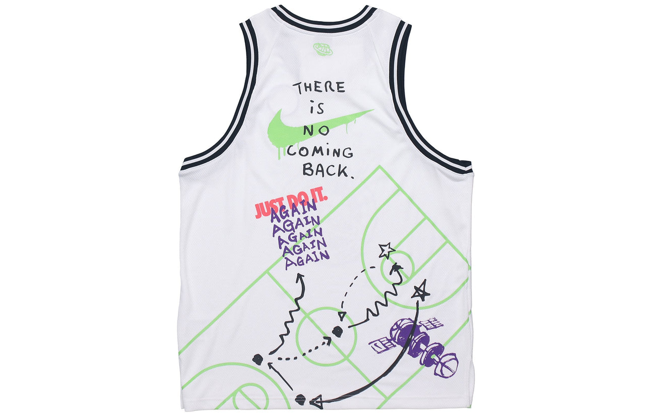 Nike DNA Summer Hoops Sports Top Men White CW4814-100