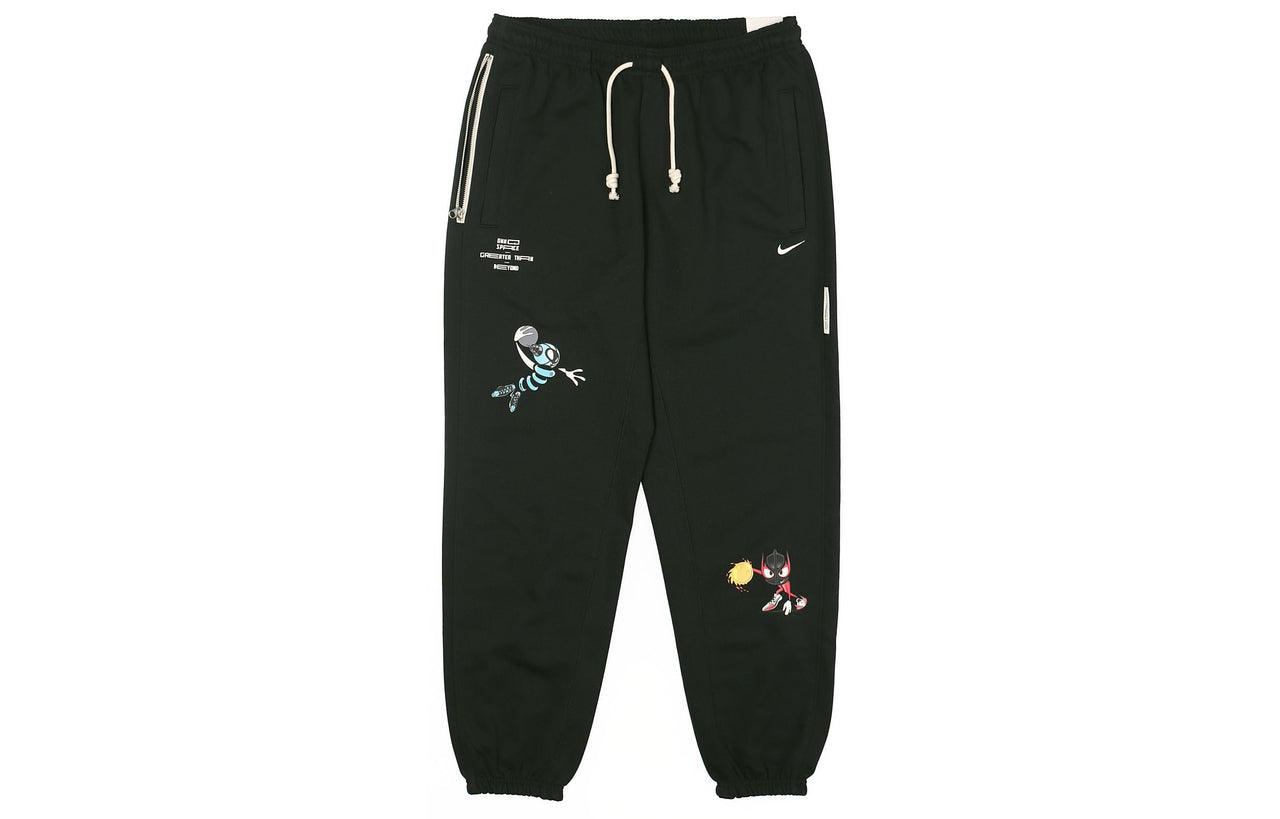 Men's Nike Basketball Athleisure Casual Sports Long Pants/Trousers Autumn Black DO9157-010
