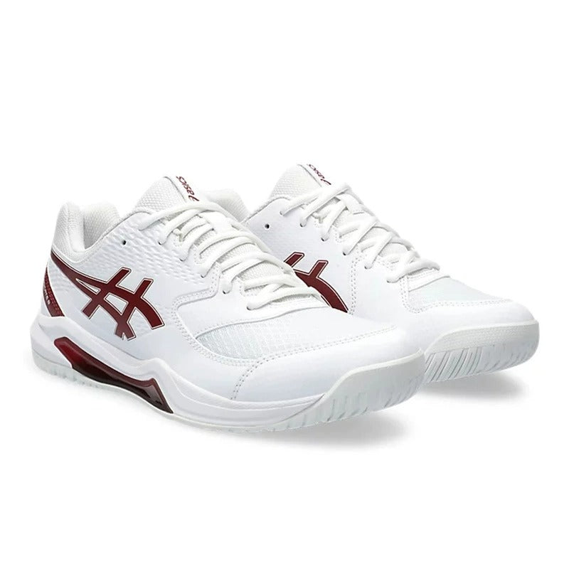ASICS Gel-Dedicate 8 Tennis Shoes 'White Antique Red' 1041A408-100