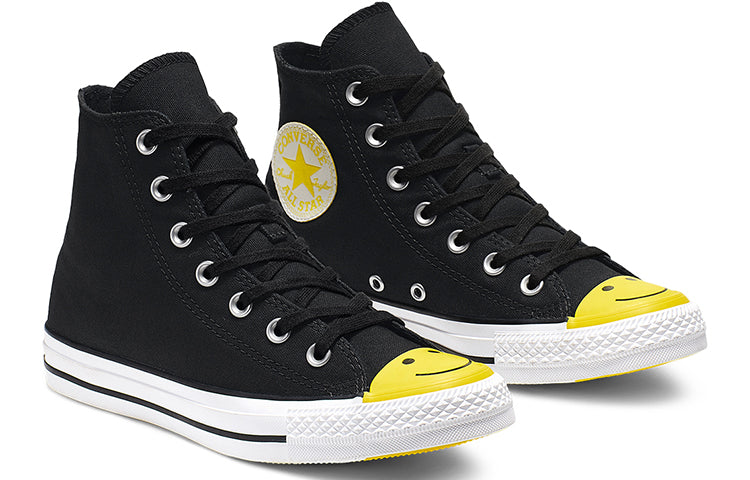 Converse Chuck Taylor All Star High 'Smiley Face - Black' 164423C
