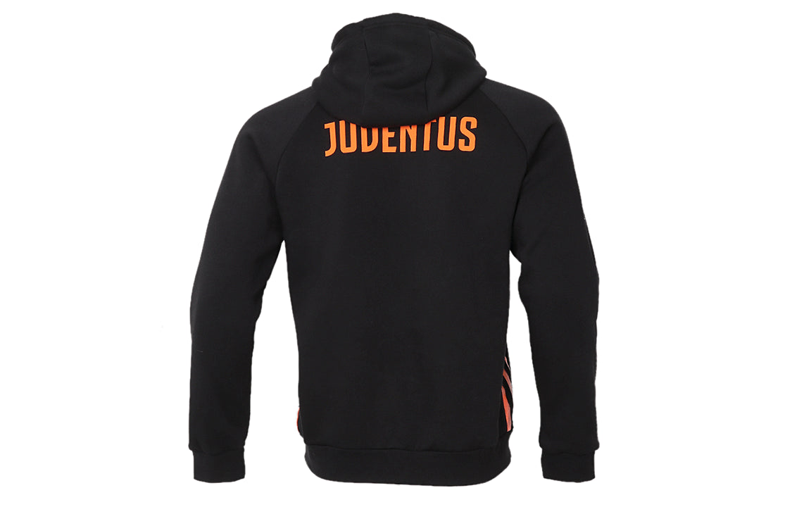 adidas Juve Travel Hd Soccer/Football Sports Printing Fleece Black GK8605