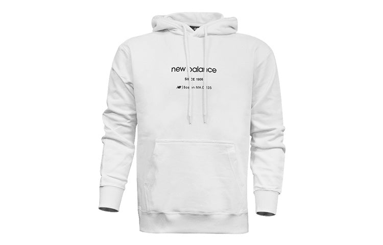New Balance Casual Lifestyle Hoodie 'White' NCA4E023-IV