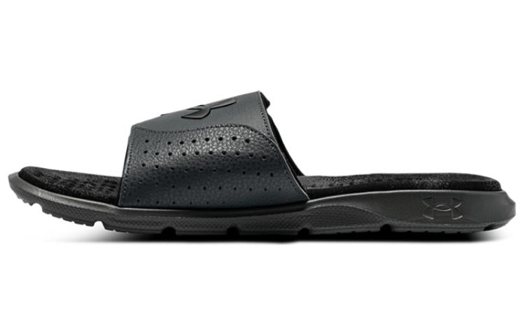 Under Armour Ignite 7 Graphic Strap Slide 'Pitch Grey Black' 3026025-100