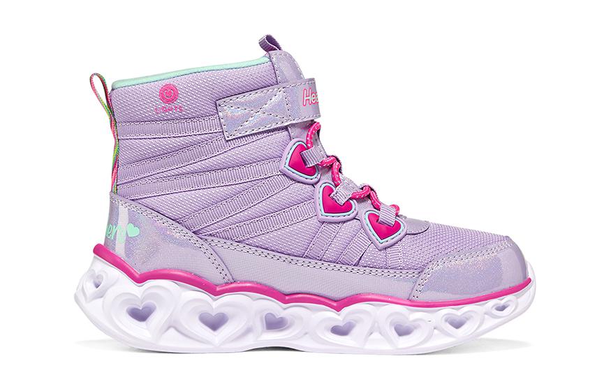 (GS) Skechers Sweetheart Lights 'Purple Pink' 302668L-LVMT