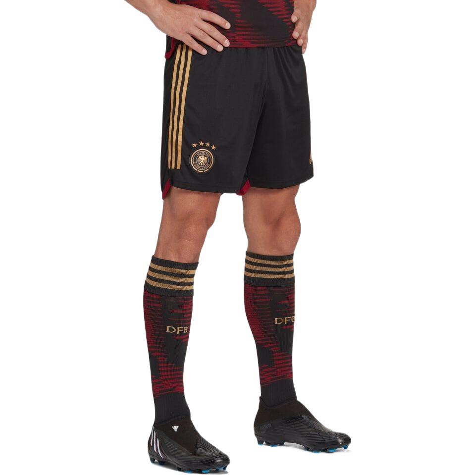 adidas Germany 22 Away Shorts 'Black' HF1698