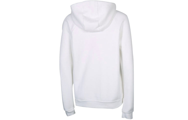 (WMNS) Nike Nsw Chn Po Hoodie Logo Printing White CU1624-100