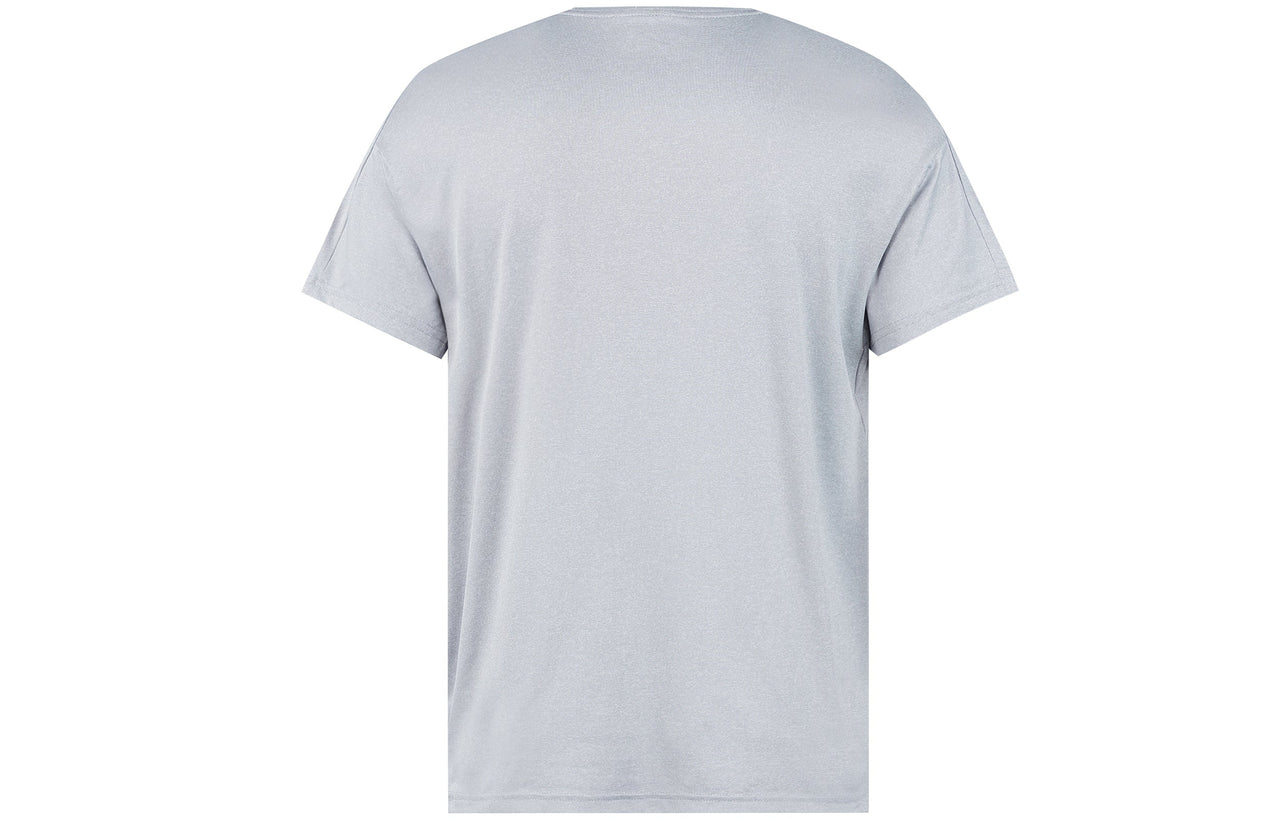 Nike Pro Dri-FIT Sports Training Quick Dry Round Neck Short Sleeve Gray CZ1182-073