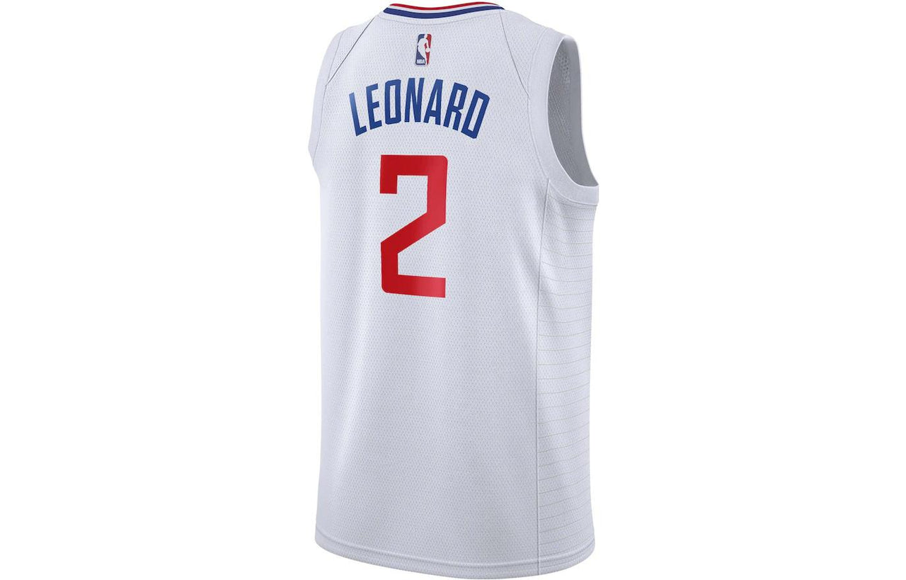 Men's Nike NBA Retro Jersey Basketball Jersey/Vest SW Fan Edition Los Angeles Clippers Leonard No. 2 White 865185-107