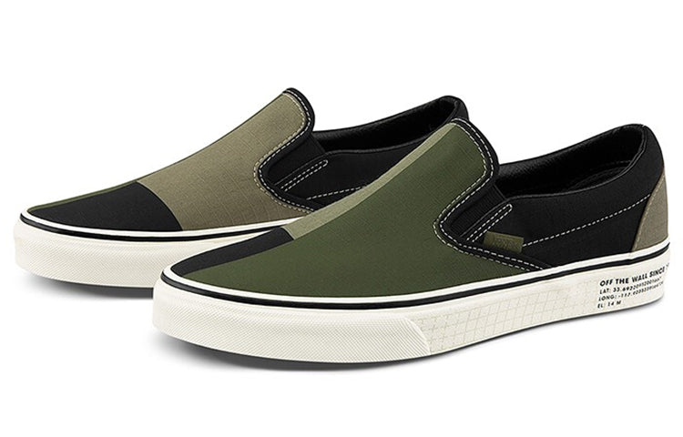 Vans Classic Slip-On '66 Supply - Vetiver Black' VN0A4U381FX