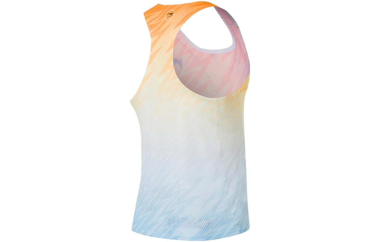 Li-Ning Running Series Competition Vest 'Orange Blue' AAYS037-2