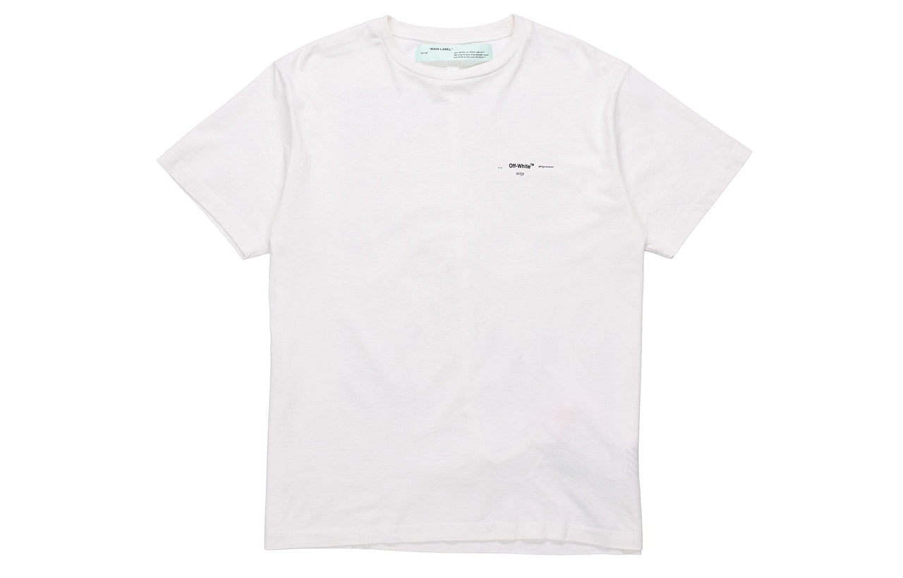 Off-White c/o virgil abloh men's colored arrows short sleeve oversize tee OMAA038R191850120288