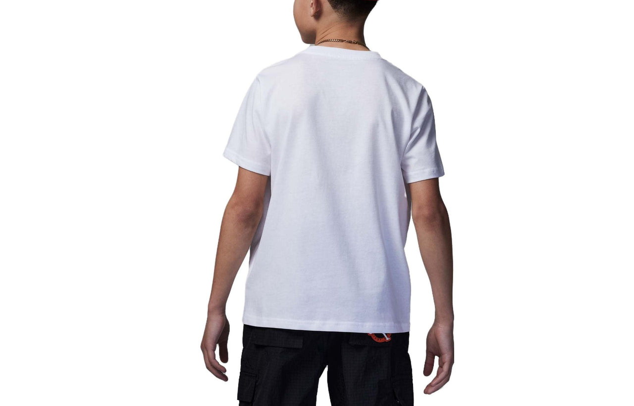 (GS) Air Jordan Official Member T-shirt 'White' FQ1039-100