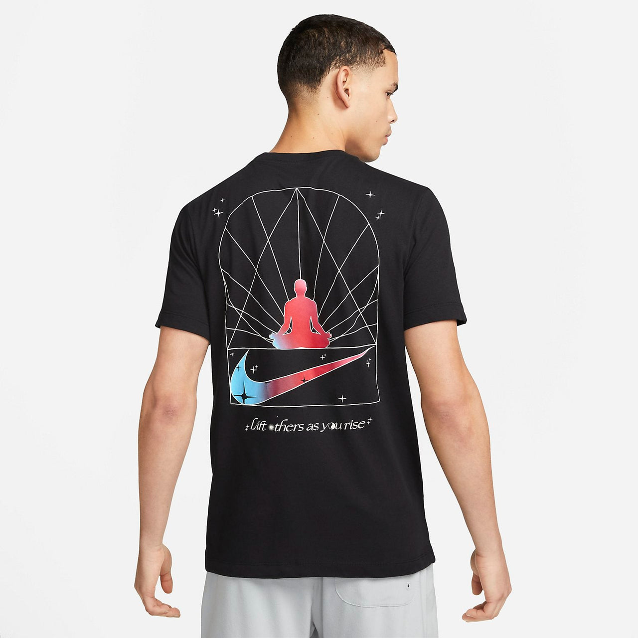 Nike Yoga Dri-Fit T-shirt 'Black' DZ2649-010
