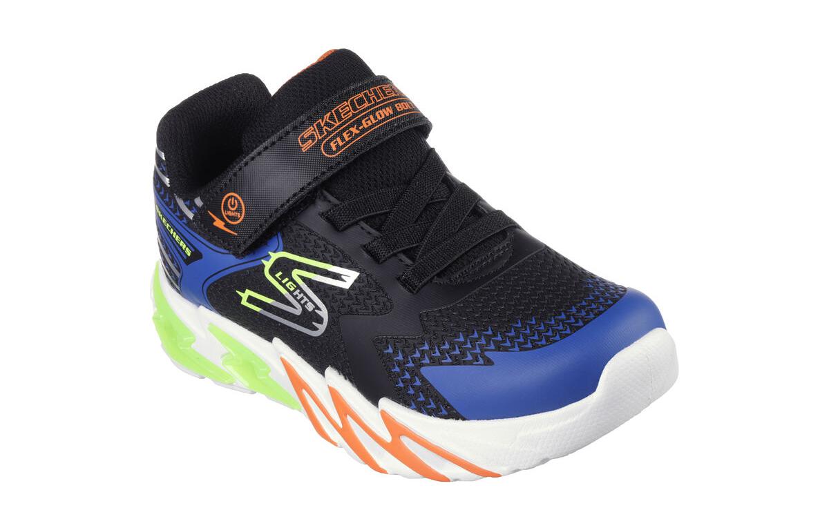 (GS) Skechers Flex-Glow Elite 'Navy Blue' 400138L-BKBL