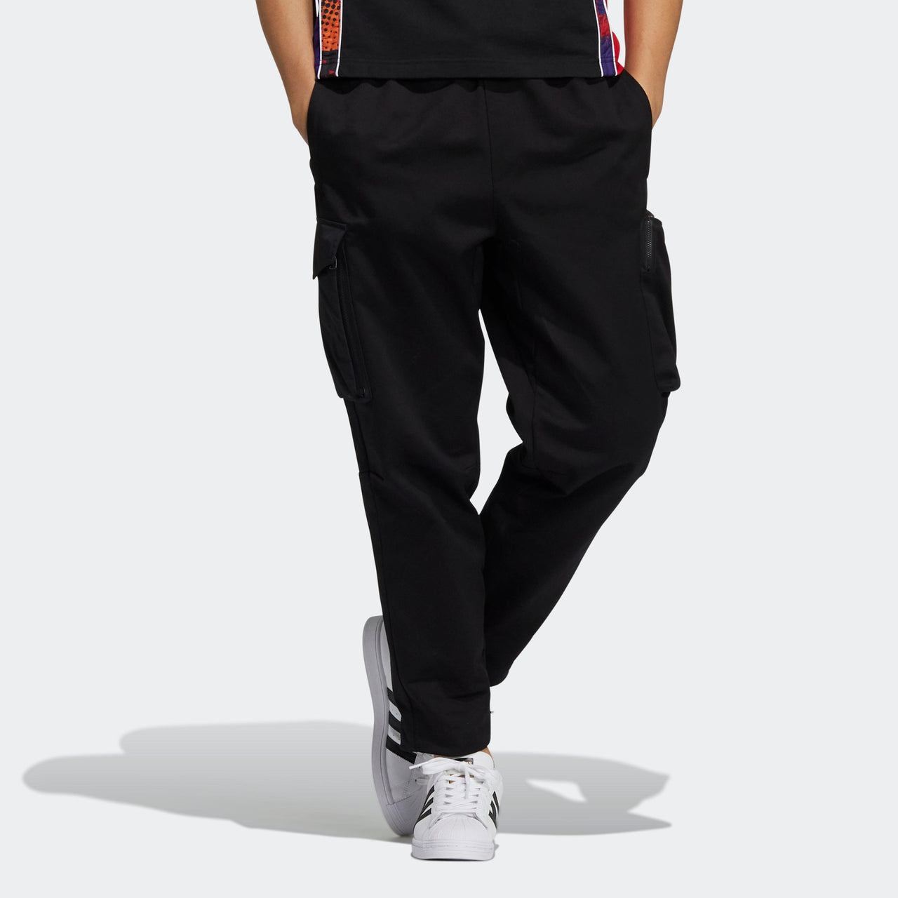 adidas originals Mr Track Pant Casual Breathable Sports Cargo Pants Black HC0377