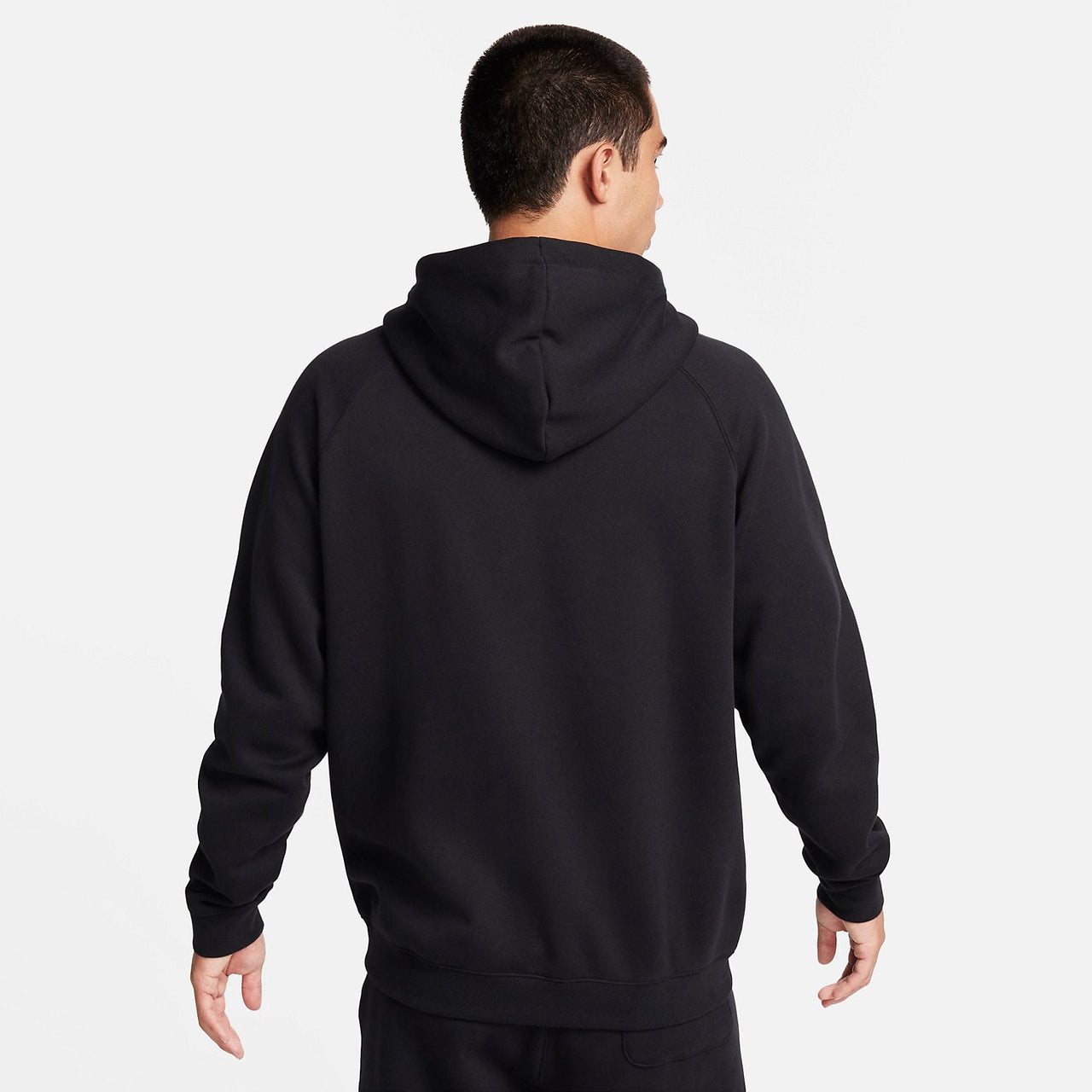 Nike Lebron Pullover Fleece Hoodie 'Black Lion Print' FB7124-010