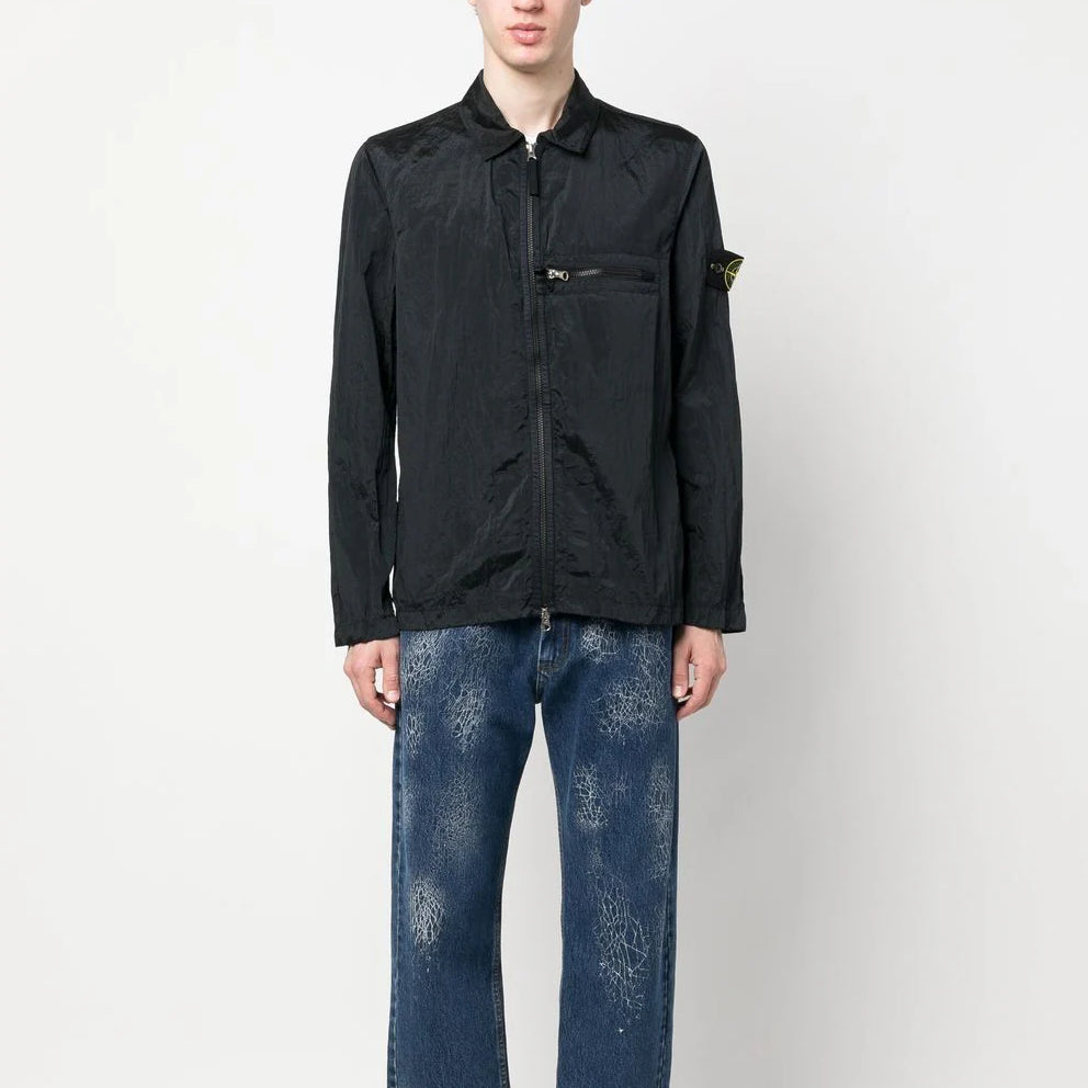 STONE ISLANDNylon Metal Shirt Jacket 'Black' 781510919-V0029