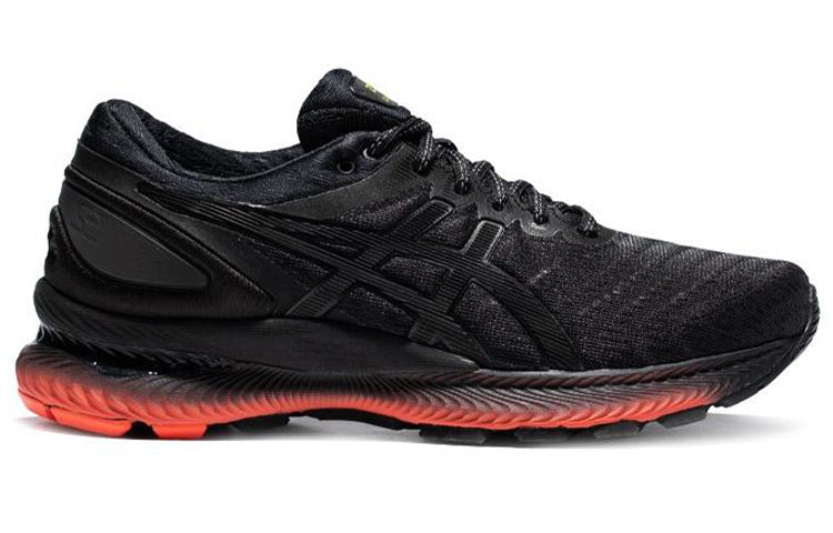 (WMNS) ASICS Gel-Nimbus 22 Lite-Show 'Black Red' 1012A961-001