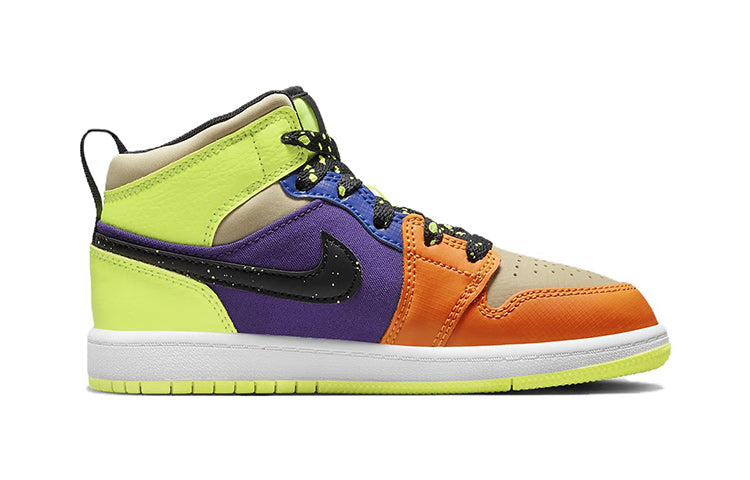(PS) Air Jordan 1 Mid SE 'Volt Vivid Orange' FD8793-700