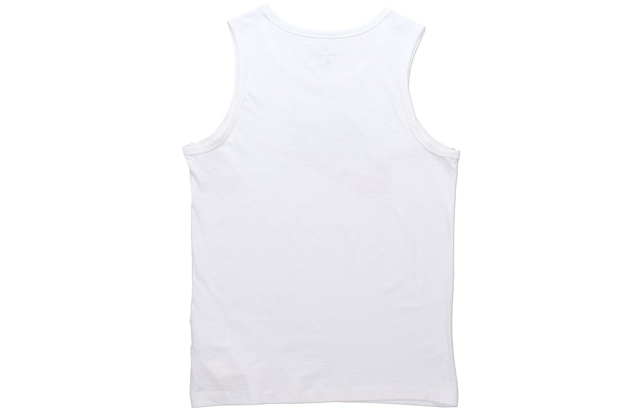 Nike SPORTSWEAR Printing Sports Training Vest White AR4992-103