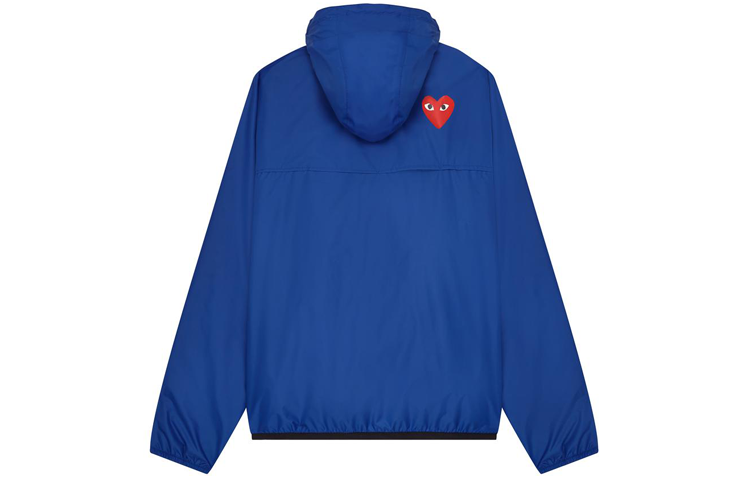 COMME des GARCONS PLAY x K Way Half Zip Jacket 'Blue' AZ-J502-051-2