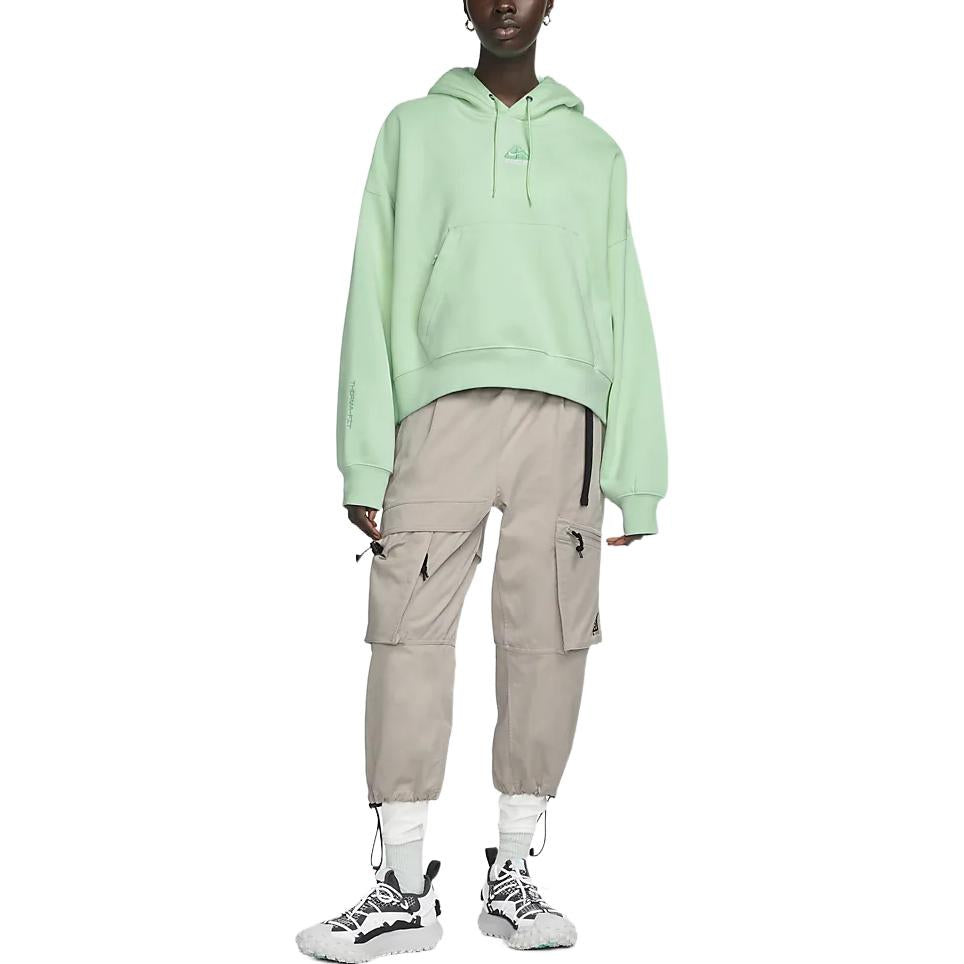 (WMNS) Nike ACG Therma-FIT Fleece Hoodie 'Green' DQ5808-379