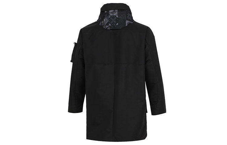 adidas Cny Top Wvjk limited Multiple Pockets Sports Fleece Lined Hooded Jacket Black HC0275
