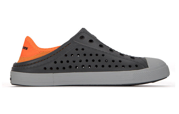(GS) Skechers Guzman Steps Slip-Ons 'Grey Orange' 91995L-CCOR