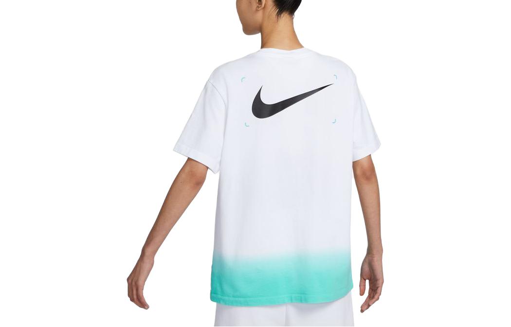 (WMNS) Nike Basketball T-Shirt 'White Aqua' FJ7231-100