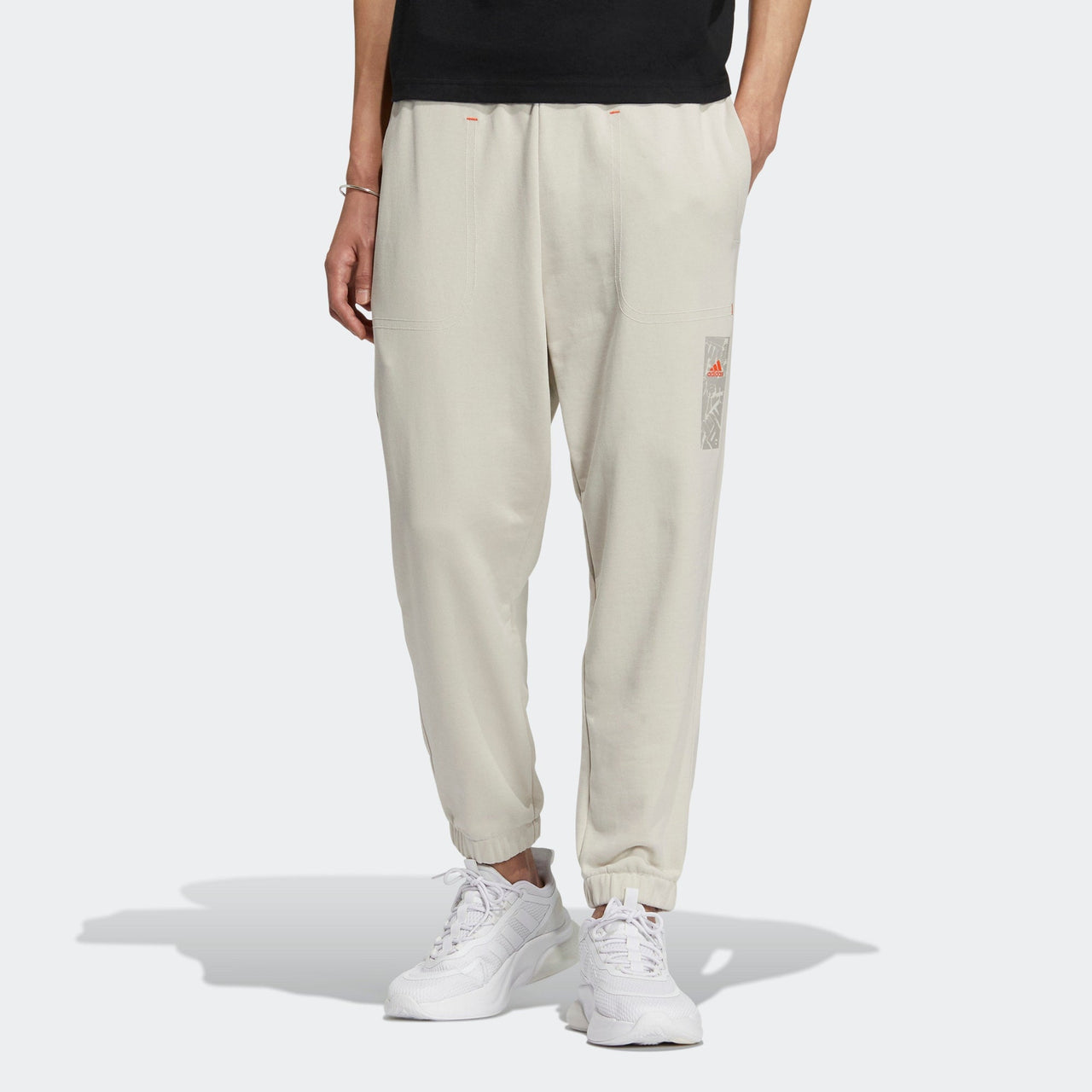 adidas CNY Sportswear Pants 'Grey White' HZ3032