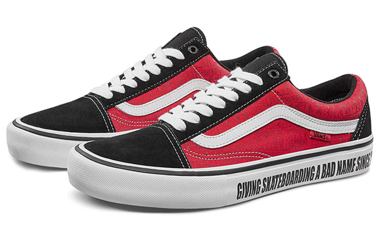 Vans x Baker Old Skool Pro 'Red White' VN0A45JCUZV