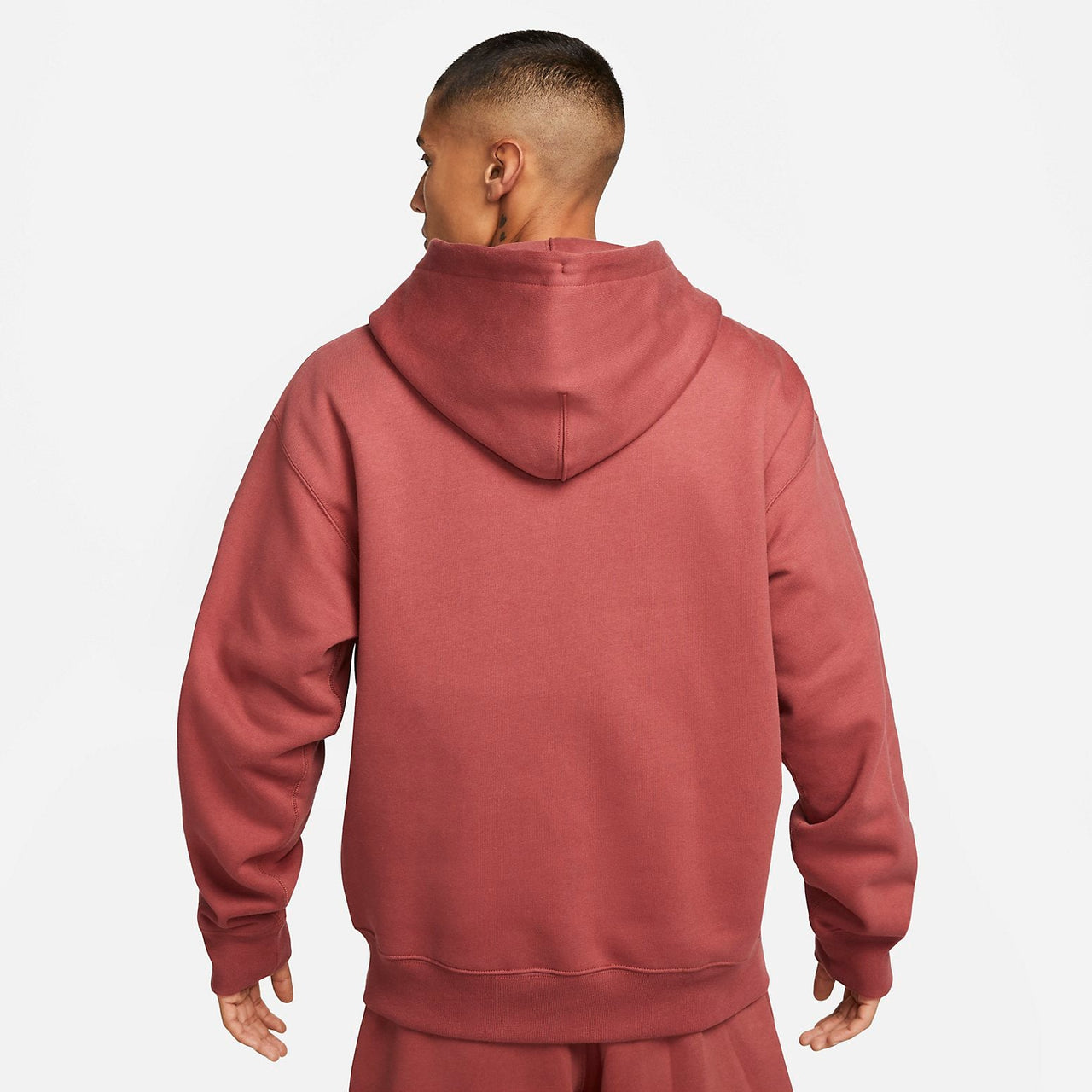 Nike NRG Solo Swoosh Fleece Hoodie 'Red' DR0404-691