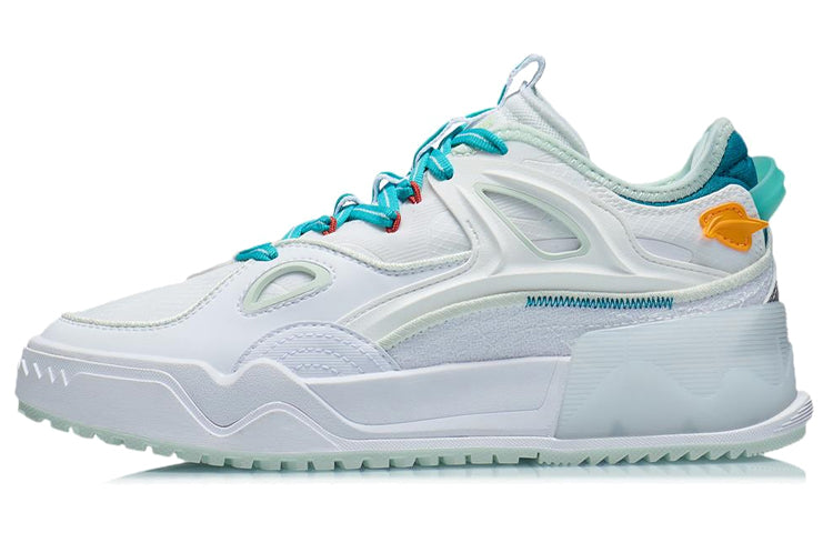 (WMNS) Li-Ning Counterflow Low 'White Green Blue' AGCR290-2